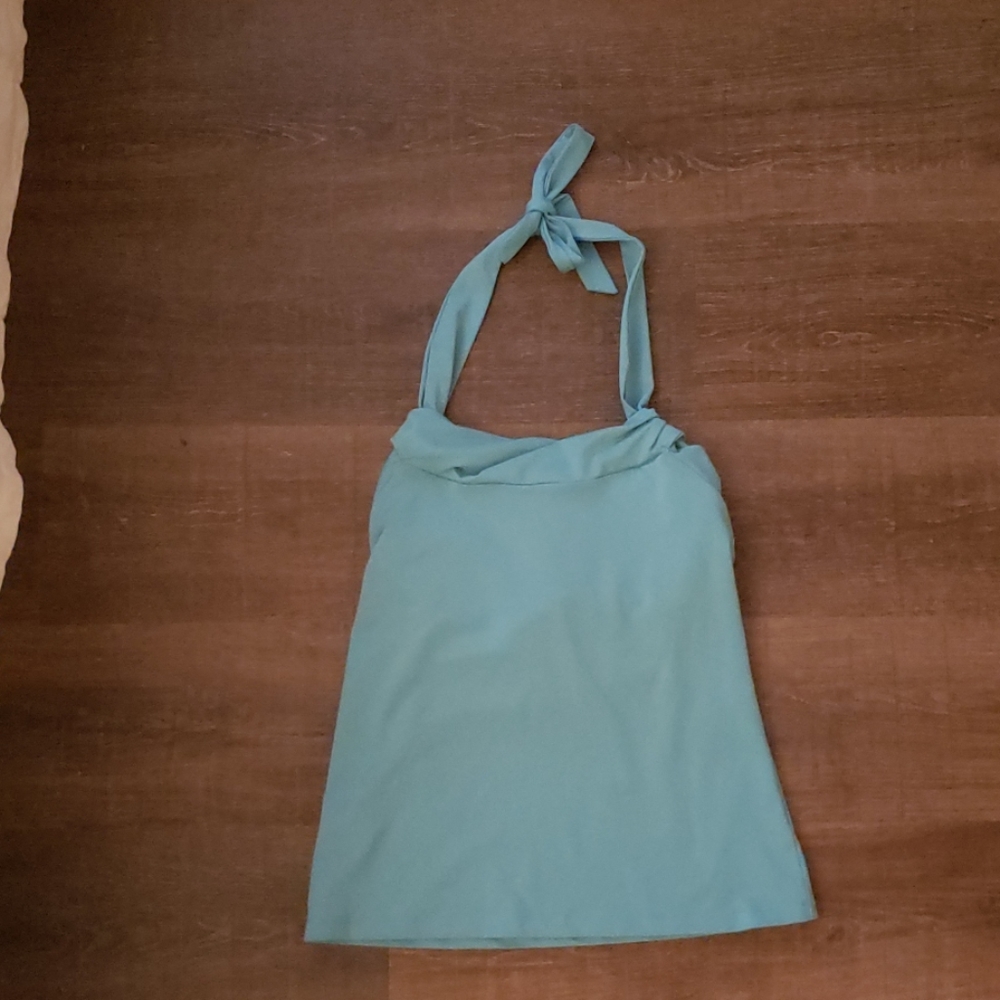 Athleta tankini haulter sz sm